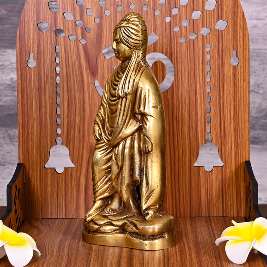 Brass Swami Vivekananda Statue (9 Inch)