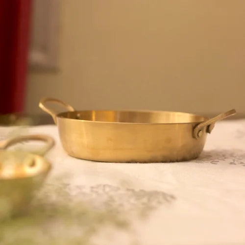 Kansa Tulsi Serveware Pan