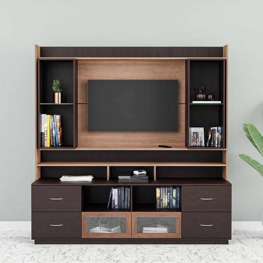 Nilkamal Leron Wall Unit (Walnut)