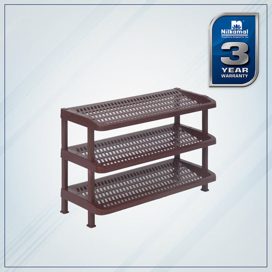 Nilkamal Multipurpose Rack 03 (Maroon)