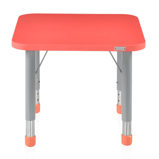 Nilkamal Orange Poppy Red Activity Desk (Square)