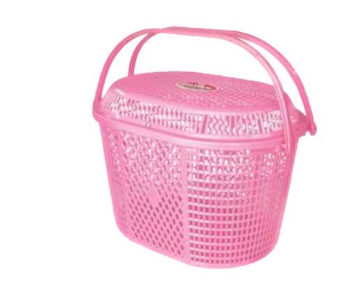 Oval Basket With Lid