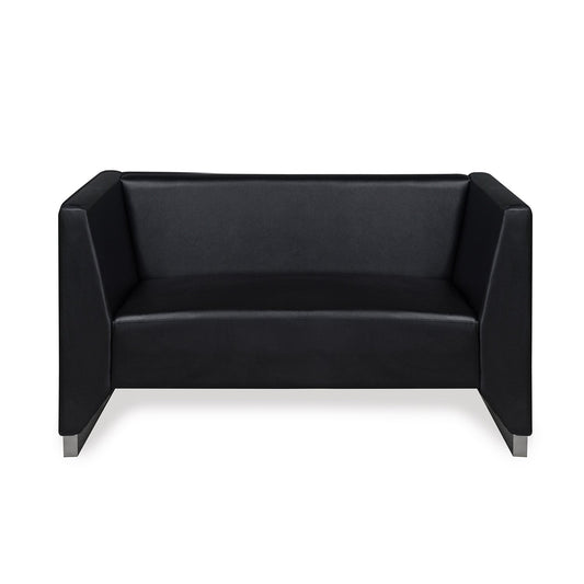 Nilkamal Reed 2 Seater Sofa (Black)