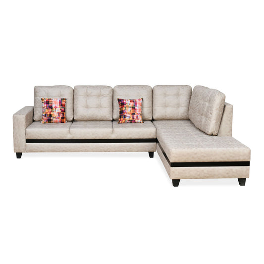 Nilkamal Regal Lounger RHS Sofa (Cream)