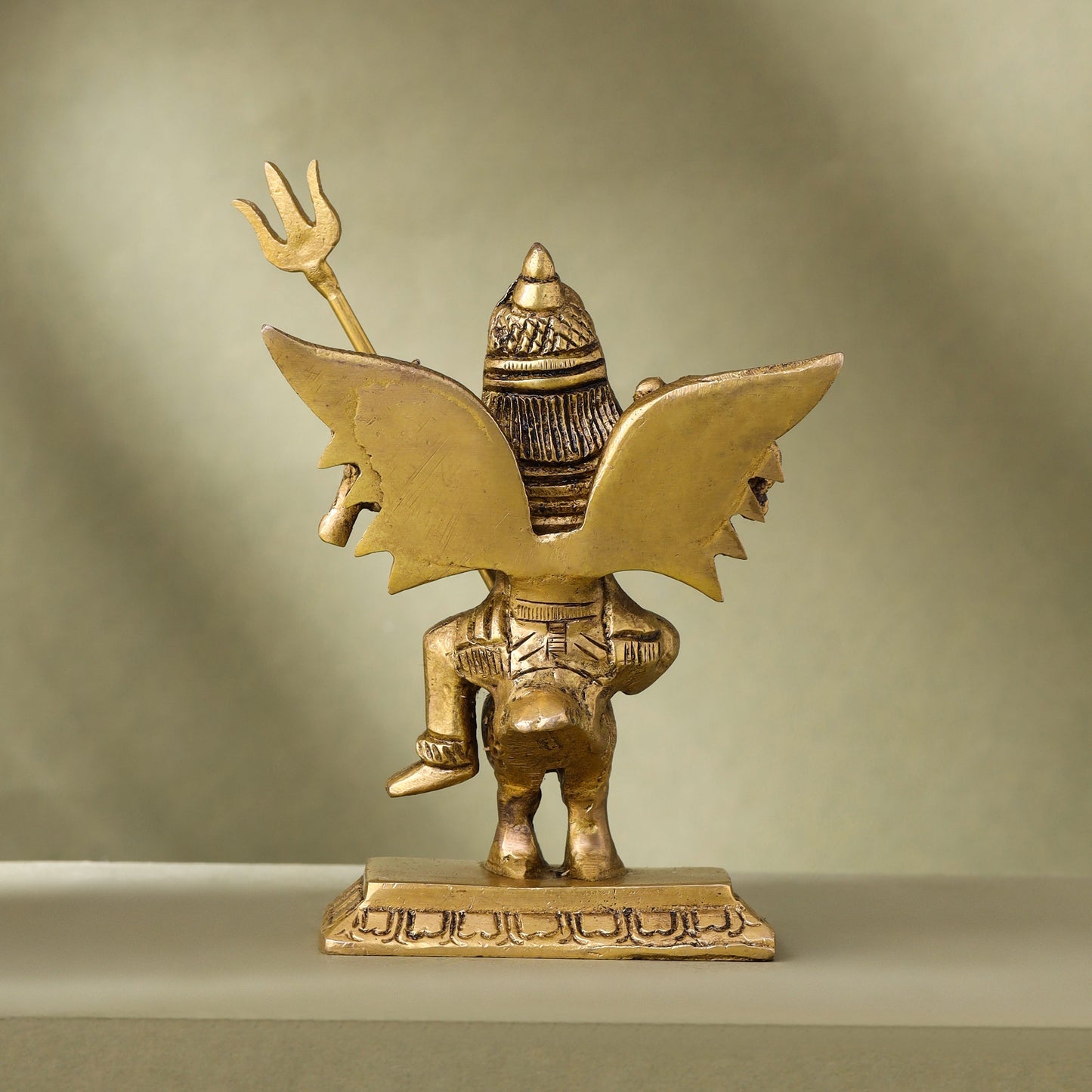 Brass Shani Dev Idol (4.5 Inch)