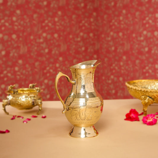 Brass Water Jug (8.5 Inch)