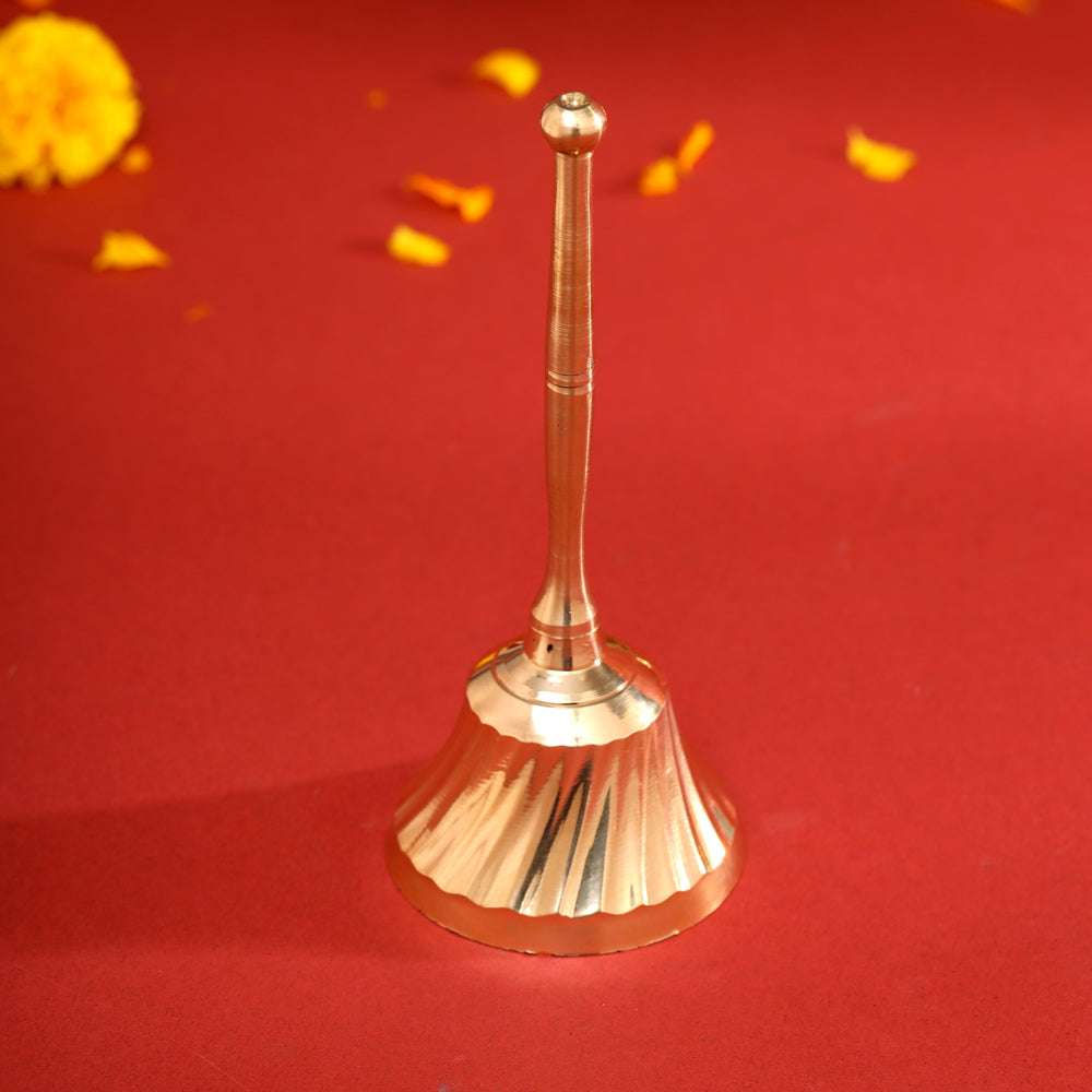 Brass Plain Traditional Handbell