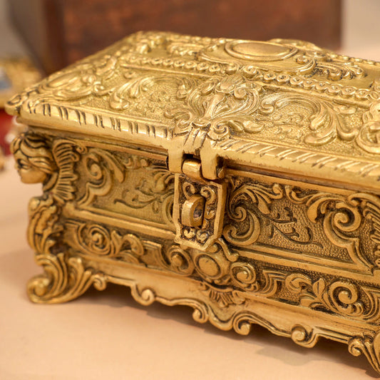 Brass Jewellery Box (4.5 Inch)