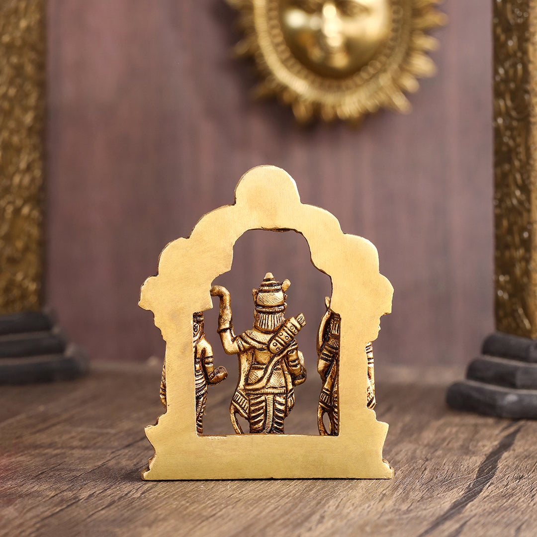 Brass Ram Darbar (4.5 Inch)