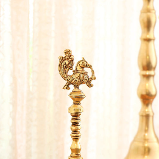 Brass Bird Handbell (10.3 Inch)