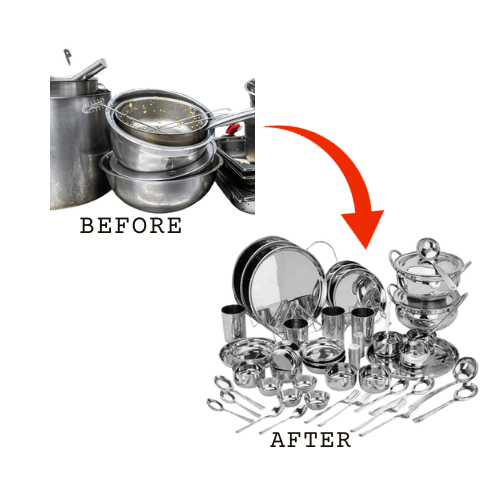 Steel Polishing Service / ஸ்டீல் போளிஷிங்