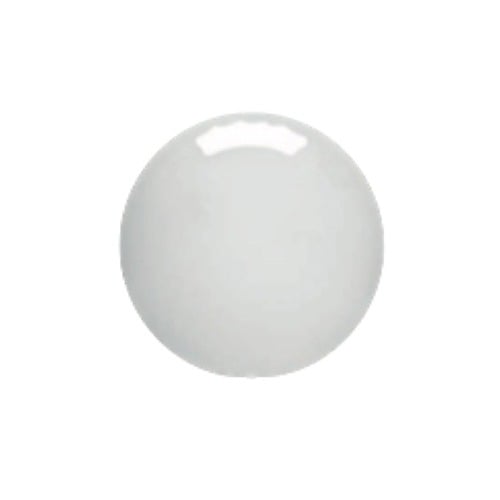 ANJALI Chopping Round No.2 Plastic Cutting Board (White Pack of 1 Dishwasher Safe)