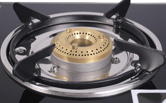 वंडरशेफ अल्टिमा 2 बर्नर मैनुअल ग्लास कुकटॉप 6 मिमी टफन्ड ग्लास कुकटॉप स्टेनलेस स्टील ड्रिप ट्रे एंटी स्किड लेग्स बड़े पैन सपोर्ट मैनुअल इग्निशन 360 डिग्री घूमने वाला नोजल ब्लैक एस