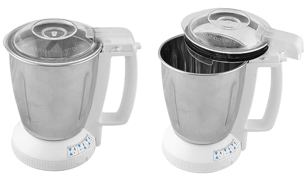 Panasonic MX-AC300S-H 550-Watt 3-Jar Super Mixer Grinder (Grey)