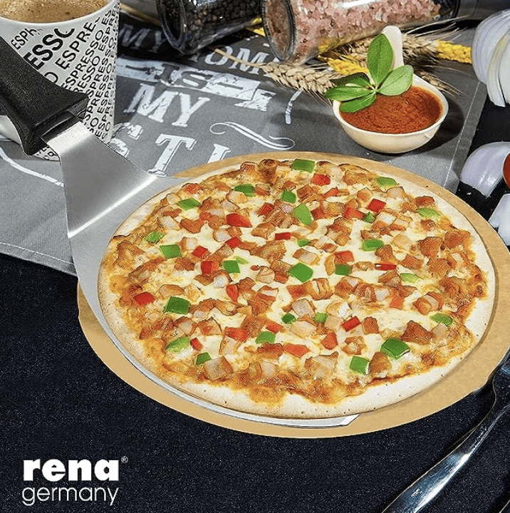 Rena Germany - Pizza Lifter Spatula - Cake Lifter - Stainless Steel - Pack of 1