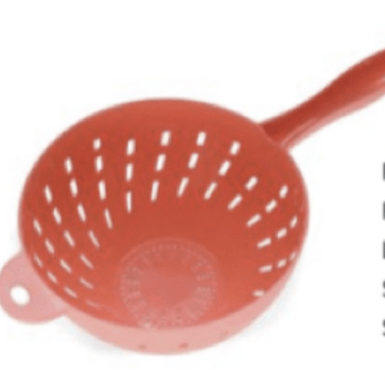 Long handle collander