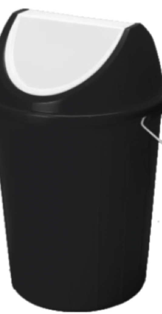 swing bin with lid 80 ltr