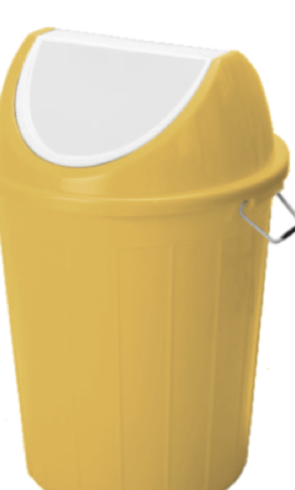 swing bin with lid 60 ltr