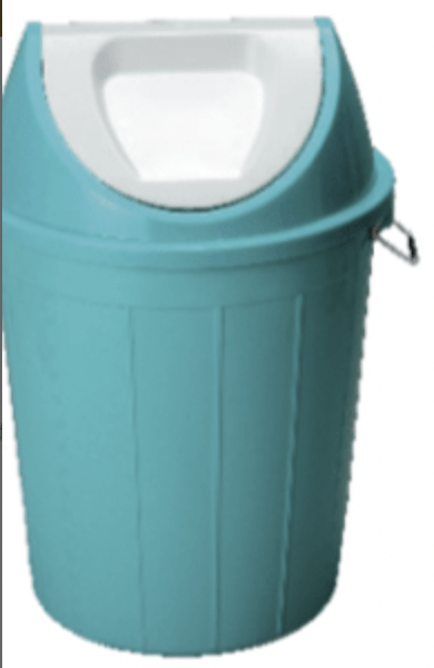swing bin with lid 25 ltr