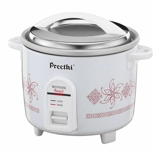 Preethi RC-320 A18 Electric Rice Cooker (1.8 L, White)