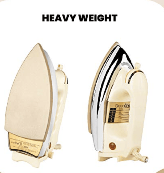 Greenchef D - 907 Quick Heating 1000 W Dry Iron (Yellow)