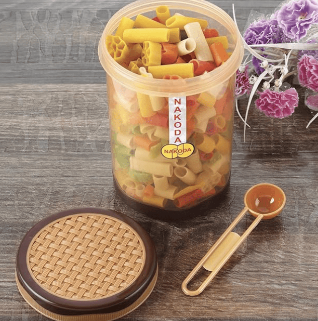 Nakoda Pluto Storage Container & Organizer Set for Kitchen, Refrigerator & Home Use,1650 ml Set Of 3 Pcs, (12.4(D) x 18) cm