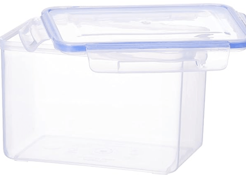 Aristo Lock & Fresh 212 Plastic Storage Container - 1800 ML, Transparent Clear, large (LOCK&FRESH212), (19 x 12 x 13) cm