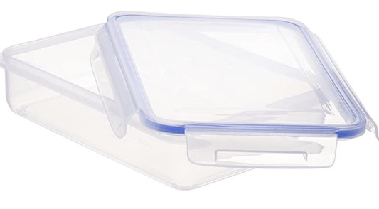 अरिस्टो लॉक एंड फ्रेश 301 प्लास्टिक स्टोरेज कंटेनर - 1100 मिली, पारदर्शी, बड़ा (LOCK&FRESH301) (22 x 15.5 x 6 सेमी)