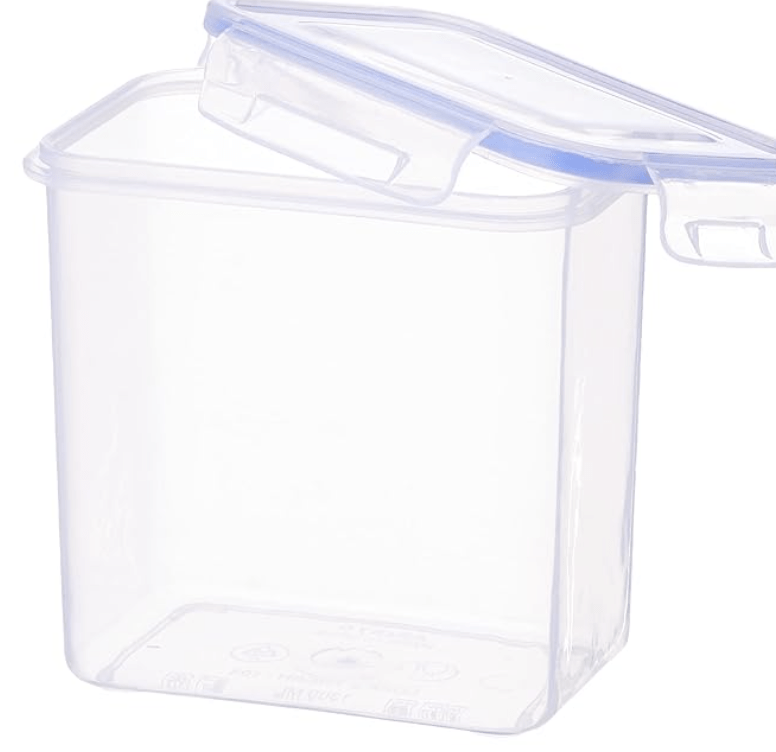 Aristo Lock & Fresh 103 Plastic Storage Container - 1300 ML, Transparent Clear, large (LOCK&FRESH103)