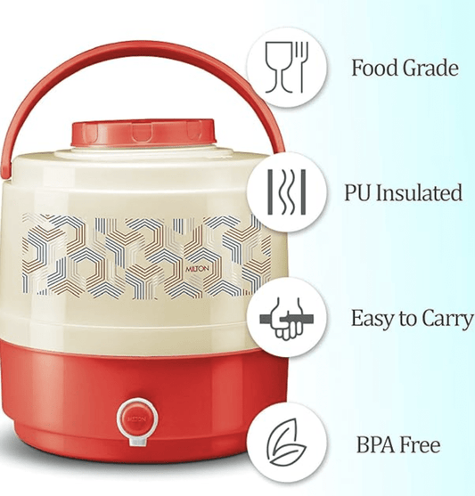 மில்டன் நியூ கூல் முசாஃபிர் 10000 இன்சுலேட்டட் வாட்டர் ஜக், 10 லிட்டர்