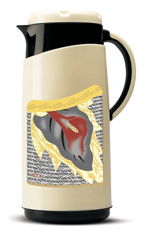 மில்டன் விவா டஃப் 1500 இன்சுலேட்டட் இன்னர் ஸ்டெயின்லெஸ் ஸ்டீல் ஜக், 1.35 லிட்டர், 1 பீஸ் | BPA இல்லாதது | சூடாகவும் குளிராகவும் | எடுத்துச் செல்ல எளிதானது | கசிவு இல்லாதது | தேநீர் ஜக் | காபி ஜக் | தண்ணீர் ஜக் | சூடான பானங்கள்