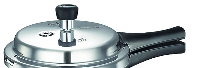 Prestige Popular Plus Induction Base Aluminium Outer Lid Pressure Cooker, 3 Litres, Silver