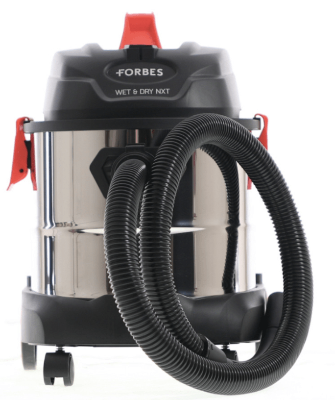 Eureka Forbes Wet and Dry NXT Powerful Wet and Dry Vacuum Cleaner with In Hand Suction Control, 12 Litres, Stainless Steel Body, Suction with Blower