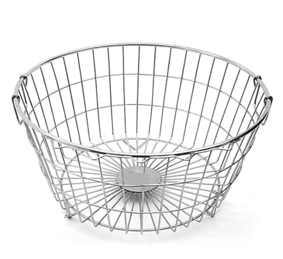Priya Stainless Steel Multi Utility Basket (tokra)