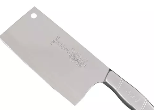 DecoD Stainless Steel Multipurpose Vegetable Meat Cutter Cleaver Big Knife Chapa Chopper Chapad Heavy for Chef Butcher Home ( 30cm Long with 20cm Blade ) (Pack Of 1)