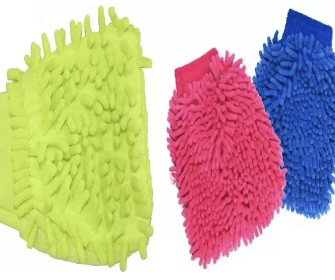 GLOVES Wet and Dry Glove Set (Free Size Pack of 3)