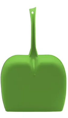 Pack of 1 Plastic Dustpan (Green)