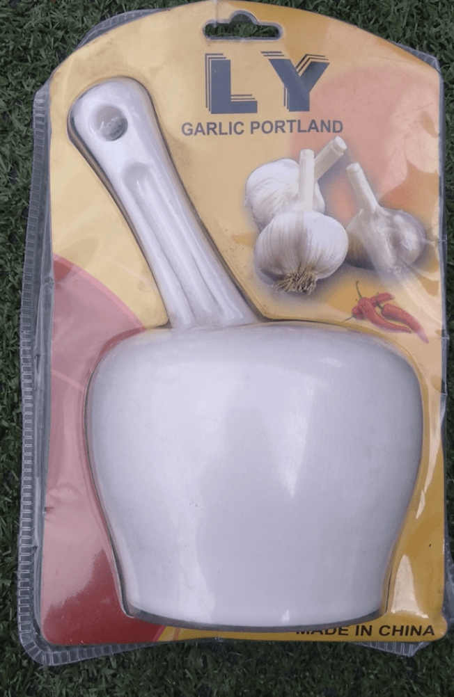 Mortar Garlic Oral White - White