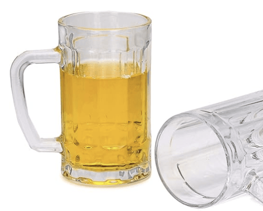 Party Perfect Glasses/Mug Making Every Moment Unforgettable, Glass, Clear, 400 Ml, Pack of 6, 13.5 X 12 X 8 CM