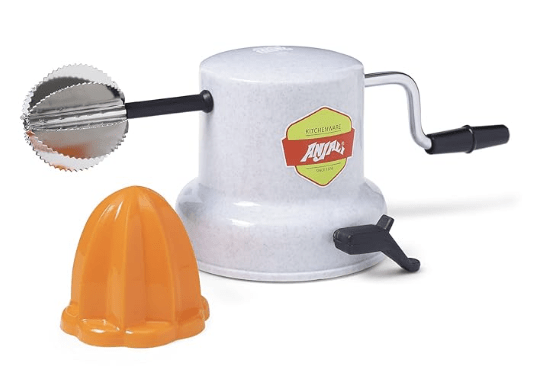 Anjali Padmini Stainless Steel Vacuum Base Coconut Scraper (White) with Free Juicer Attachment - Durable and Efficient Kitchen Tool for Scraping Coconut-Co04