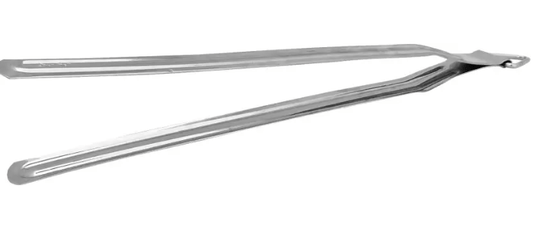 ANJALI PK04R S.S CHIMTA (NUS) 20 cm Roasting Pakkad (Pack of 1)