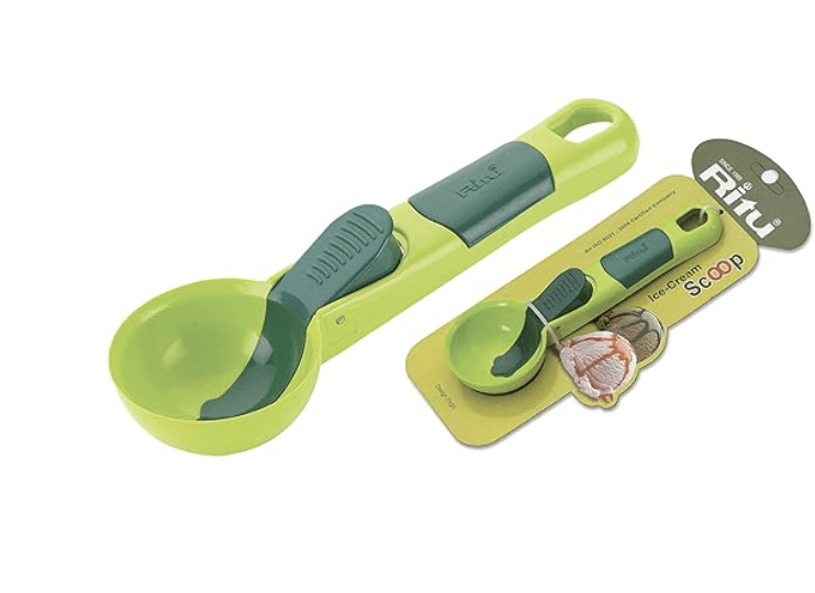 Ritu Plastic Ice Cream Scoop, Multicolour, Pack of 1