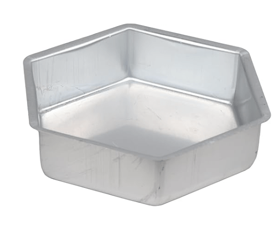 Bakers Pradise Aluminium Hexagon Cake Mould