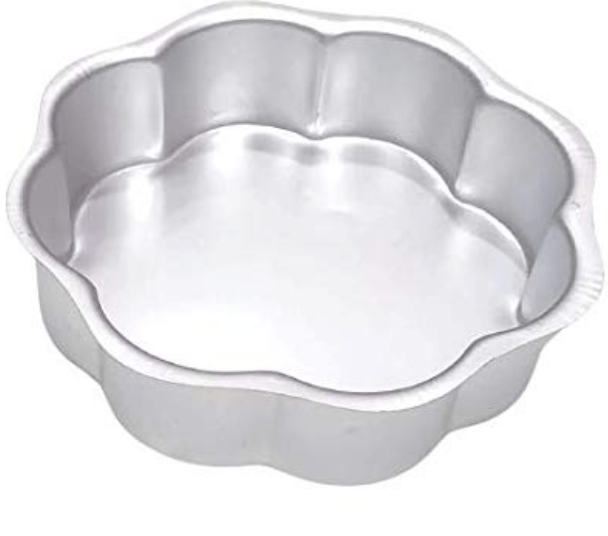 பூ வடிவ அலுமினிய கேக் அச்சு