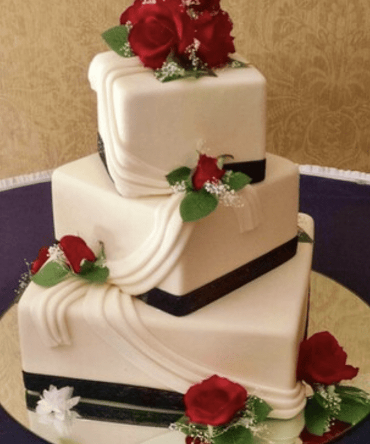 அலுமினிய சதுர கேக் டின் அச்சு