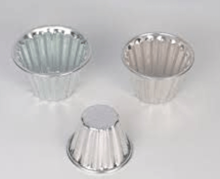 அலுமினியம் ஜெல்லி கேக் அச்சு (3 பேக்)