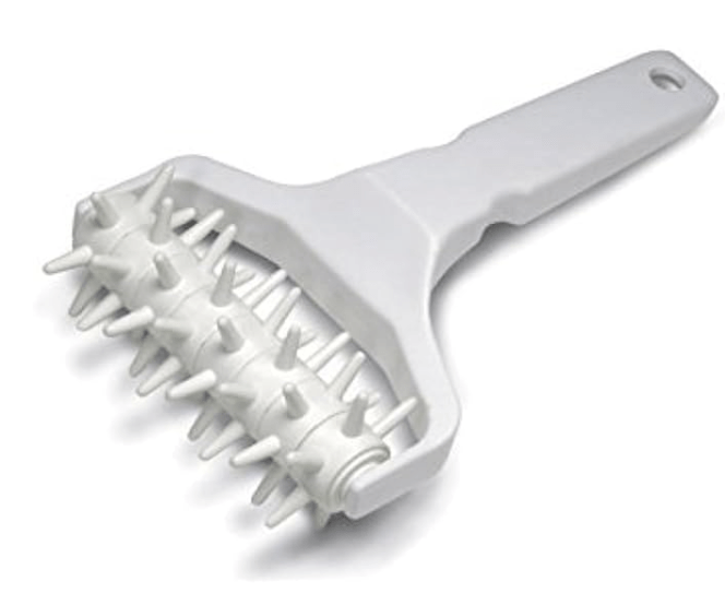 Pizza Dough Docker Roller Dough Pitter Prevents Dough from Blistering Large Size