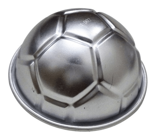 Trayknick Hemisphere Football Shape DIY Cake Chocolate Pudding Jelly Mold Baking Tool