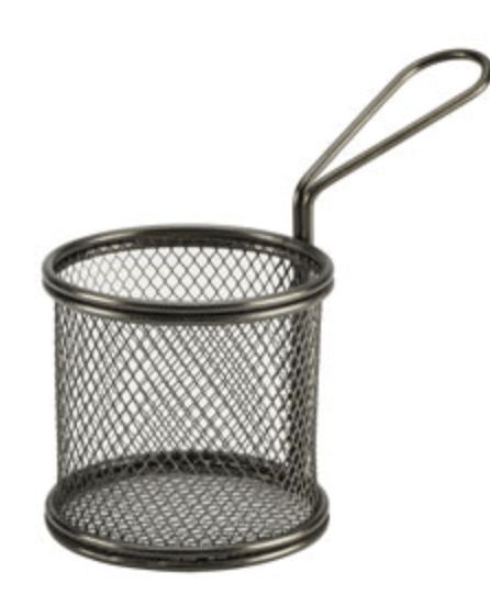 मिनी प्रेजेंटेशन गोल फ्राई बास्केट