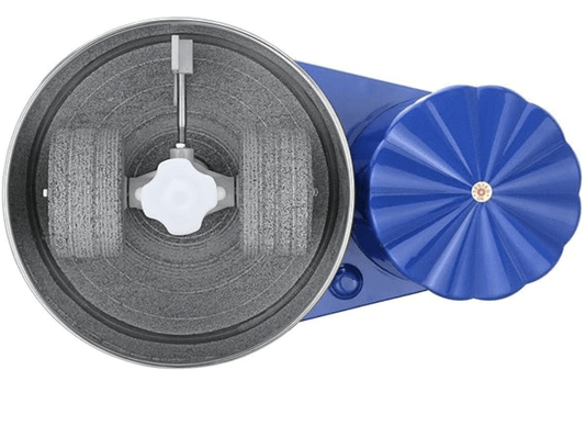 सौभाग्य वाइब 2 लीटर टेबल टॉप वेट ग्राइंडर (मेटैलिक ब्लू) | हैवी ड्यूटी मोटर | आपके किचन के लिए आदर्श | दक्षिण भारतीय व्यंजनों के सभी प्रकार के बैटर के लिए 2 लीटर वेट ग्राइंडर